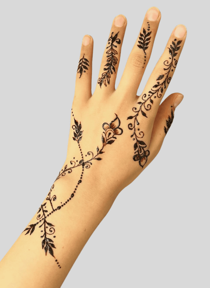 Pretty Ras Al-Khaimah Henna Design