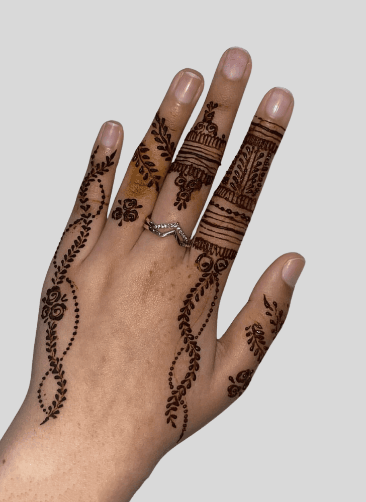 Alluring Religion Henna Design