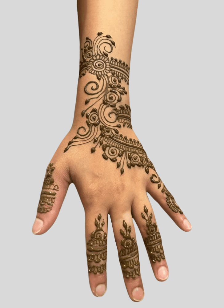 Elegant Religion Henna Design