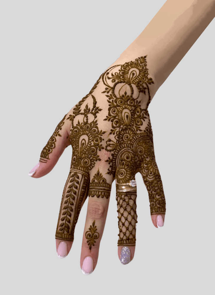 Enthralling Religion Henna Design