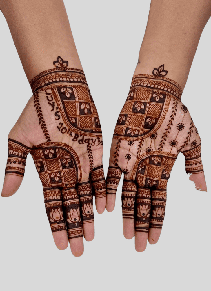 Graceful Religion Henna Design