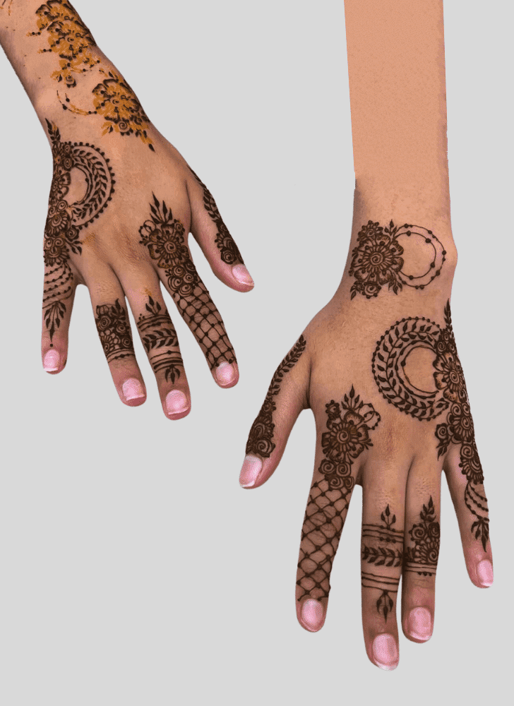 Wonderful Religion Mehndi Design