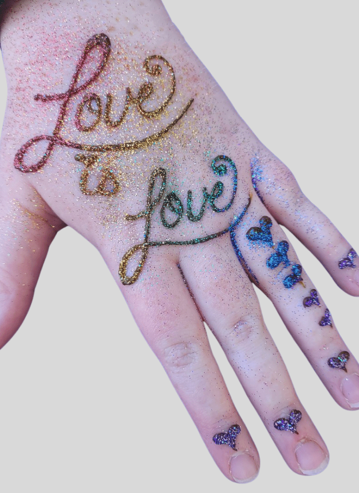 Gorgeous Romantic Henna design