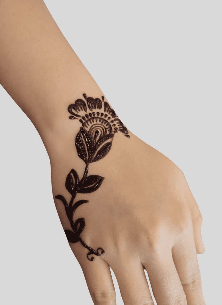 Grand Romantic Henna design