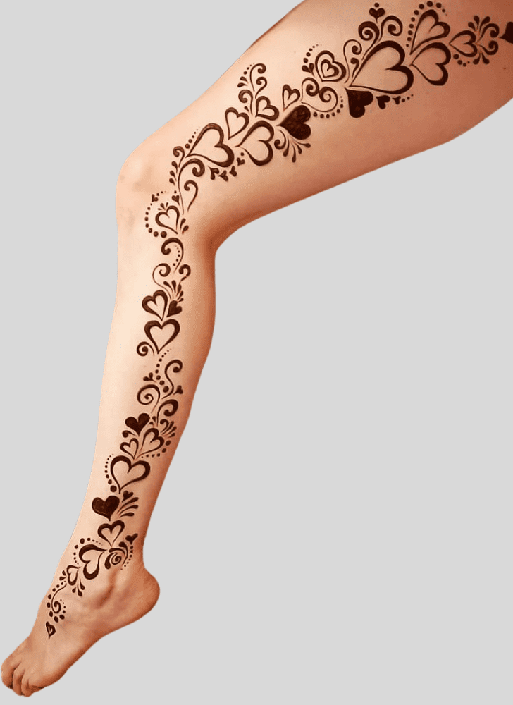 Ideal Romantic Henna design