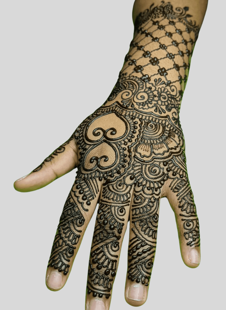 Superb Romantic Henna design