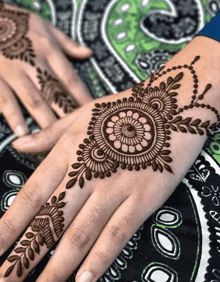 Alluring Rome Henna Design