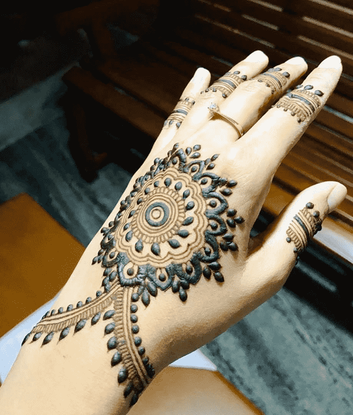 Arm Rome Henna Design