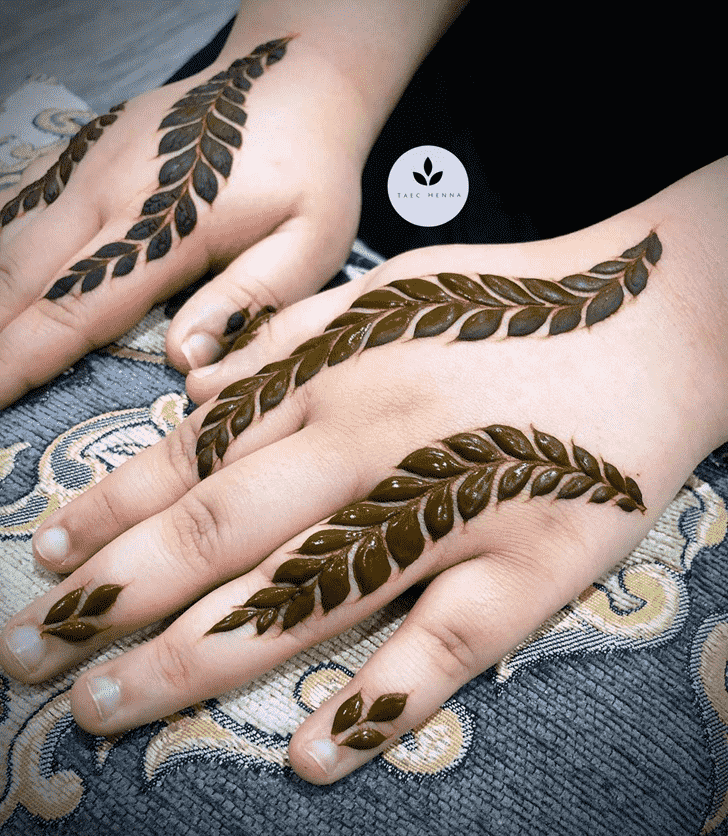 Lovely Rome Mehndi Design