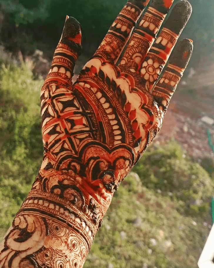 Fascinating Royal Henna Design