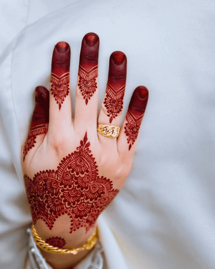 Wonderful Royal Henna Design