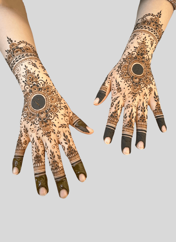 Appealing Rural Henna Design