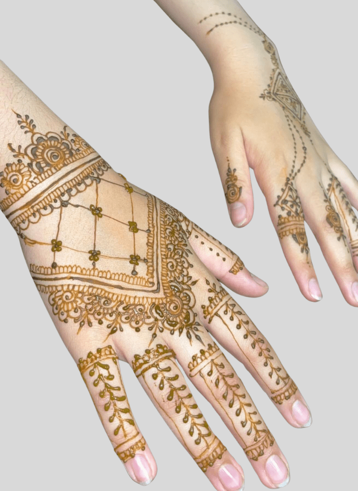 Beauteous Rural Henna Design