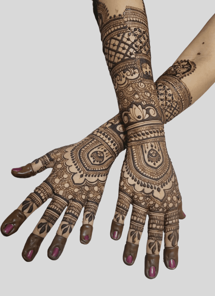 Delightful Rural Henna Design