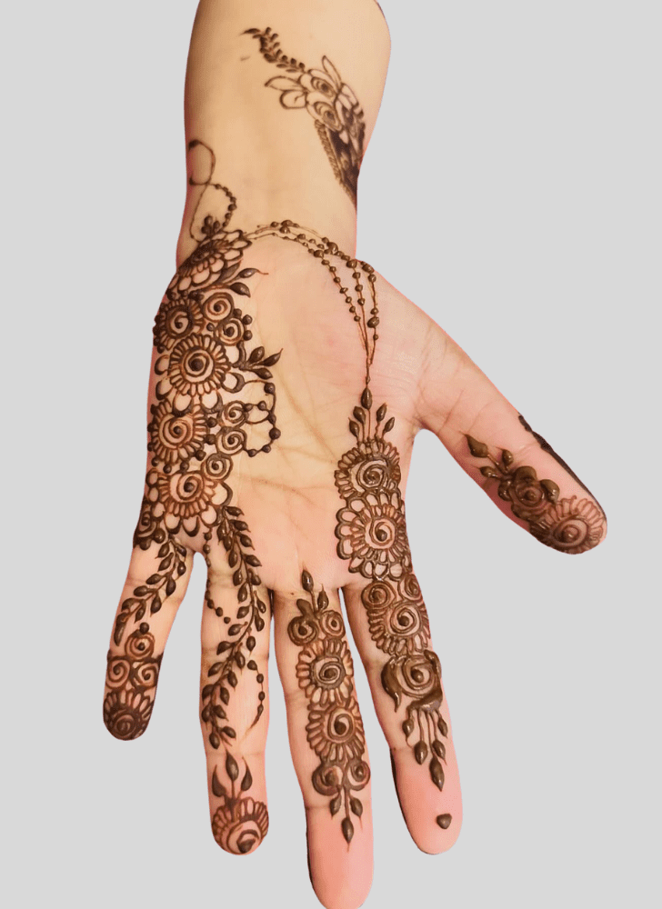 Enticing Rural Henna Design