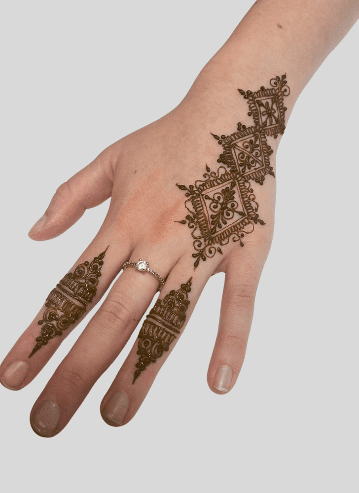 Good Looking Rural Henna Design