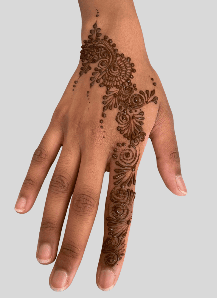 Magnificent Rural Henna Design