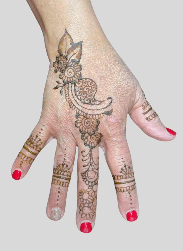 Radiant Rural Henna Design