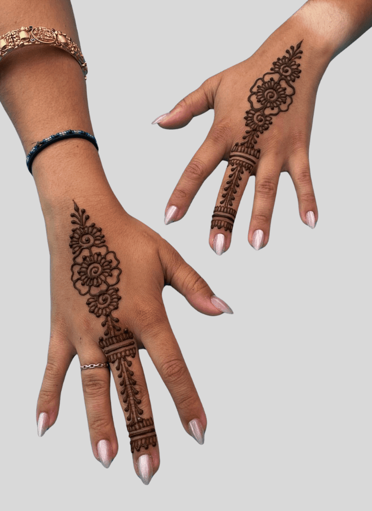 Resplendent Rural Henna Design