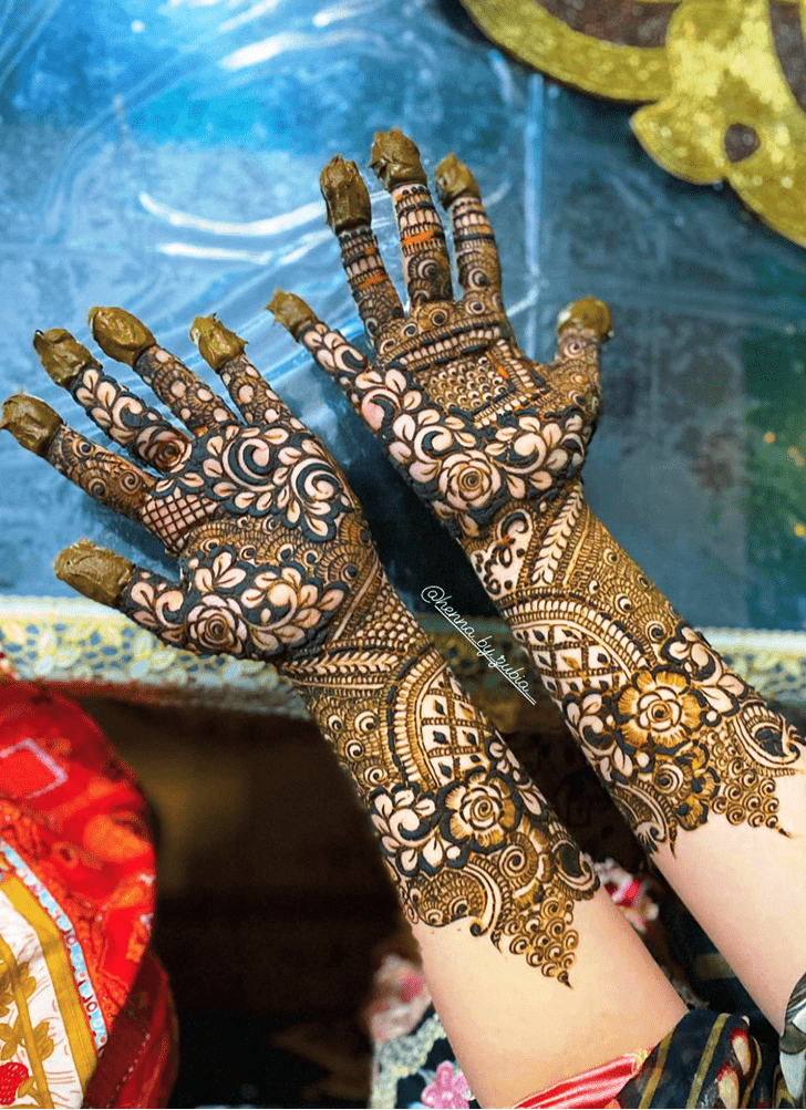 Fair Russian Henna Design