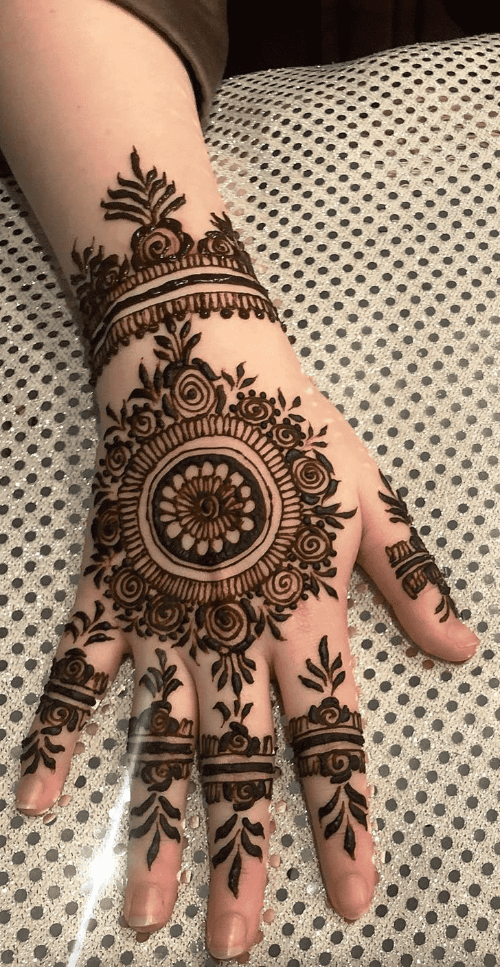 Ideal Russian Henna Design