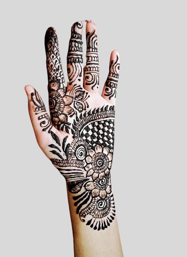 Beauteous Saadi Henna Design