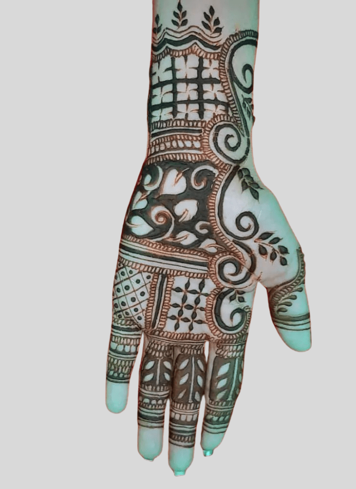 Arm Saadi Henna Design