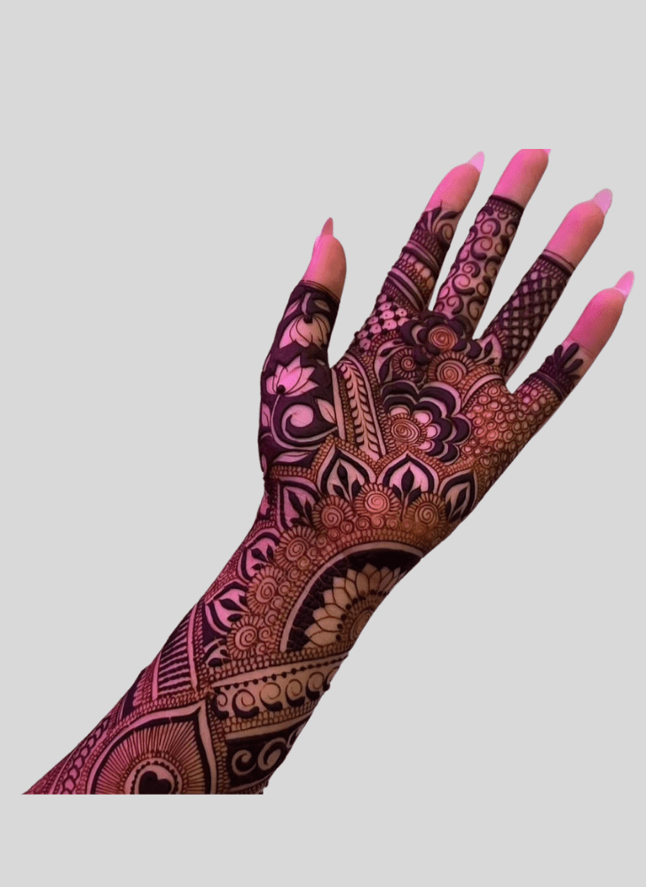 Arm Saadi Henna Design