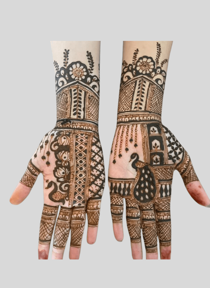 Gorgeous Saadi Henna Design