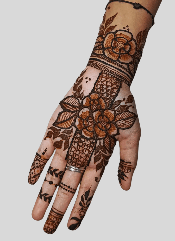 Magnetic Saadi Henna Design