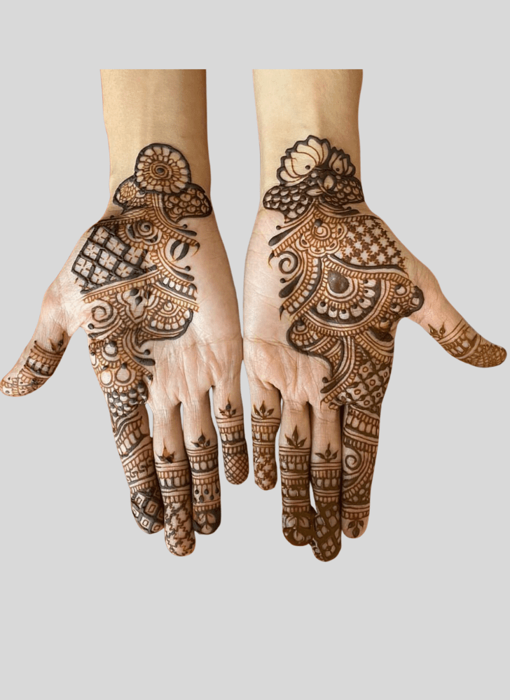 Magnificent Saadi Henna Design