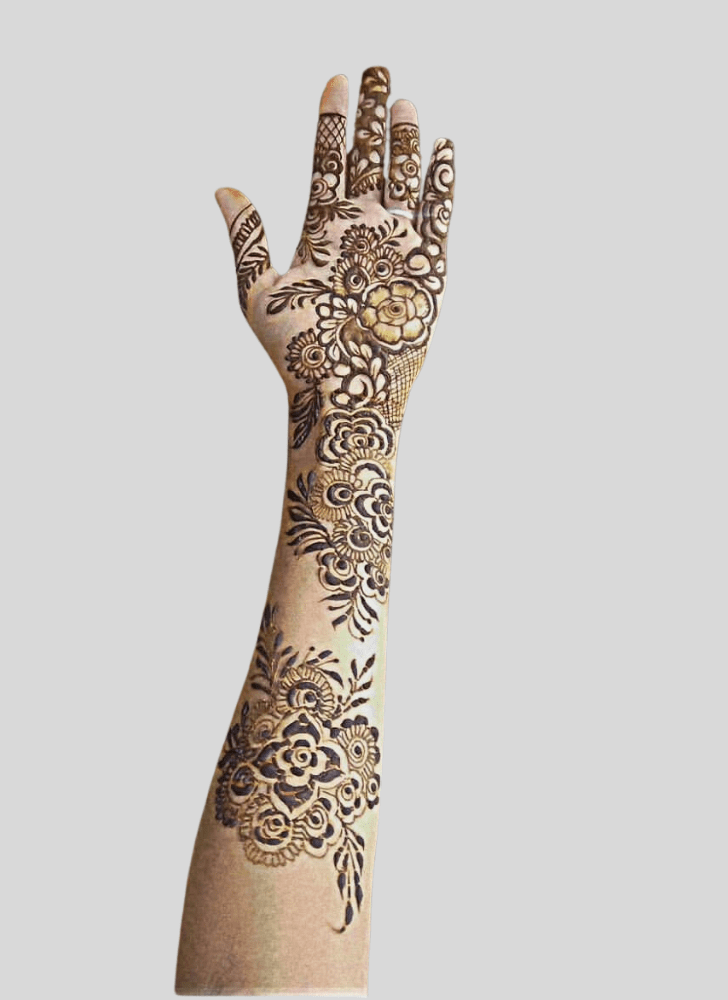 Marvelous Saadi Henna Design