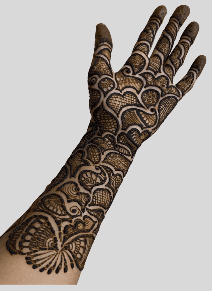 Mesmeric Saadi Henna Design