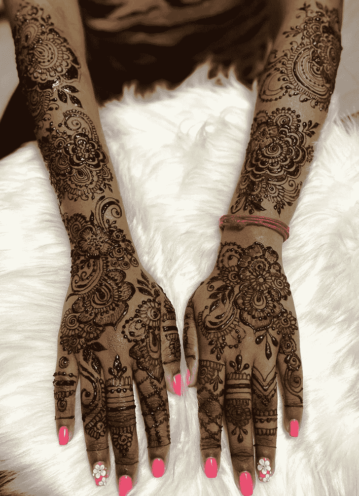 Appealing Sankranti Henna Design