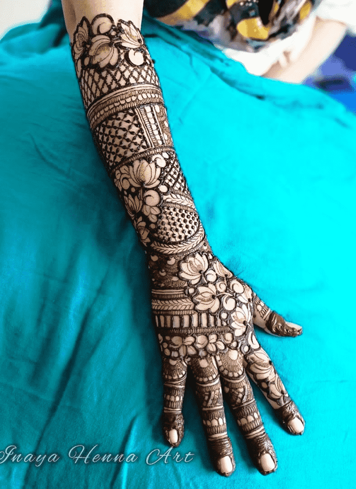 Excellent Sankranti Henna Design