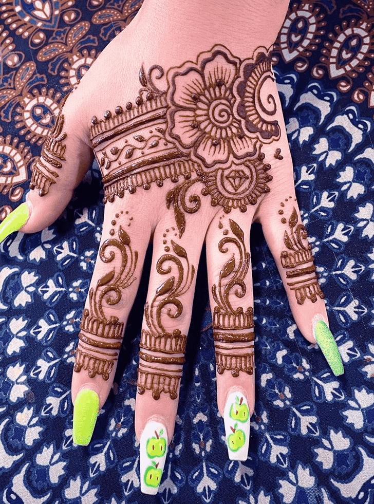 Fetching Sankranti Henna Design