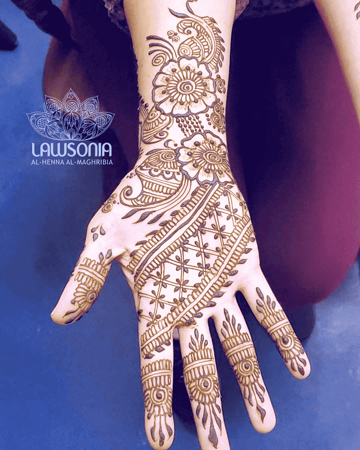 Grand Sankranti Henna Design