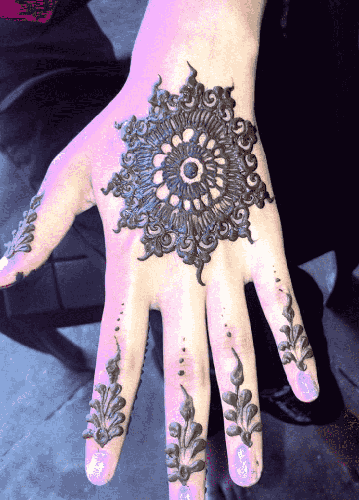 Ravishing Sankranti Henna Design