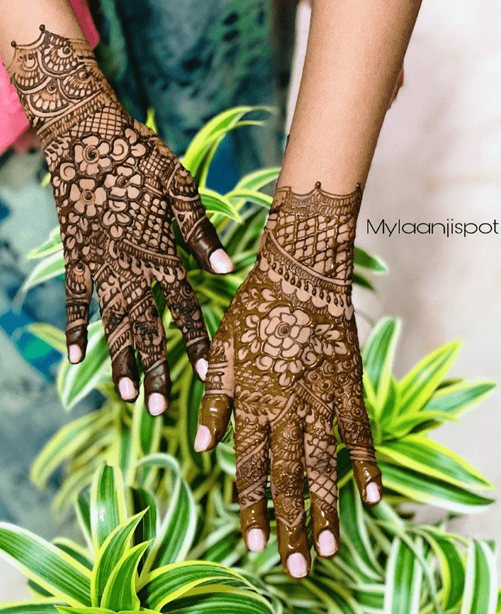 Wonderful Sankranti Mehndi Design