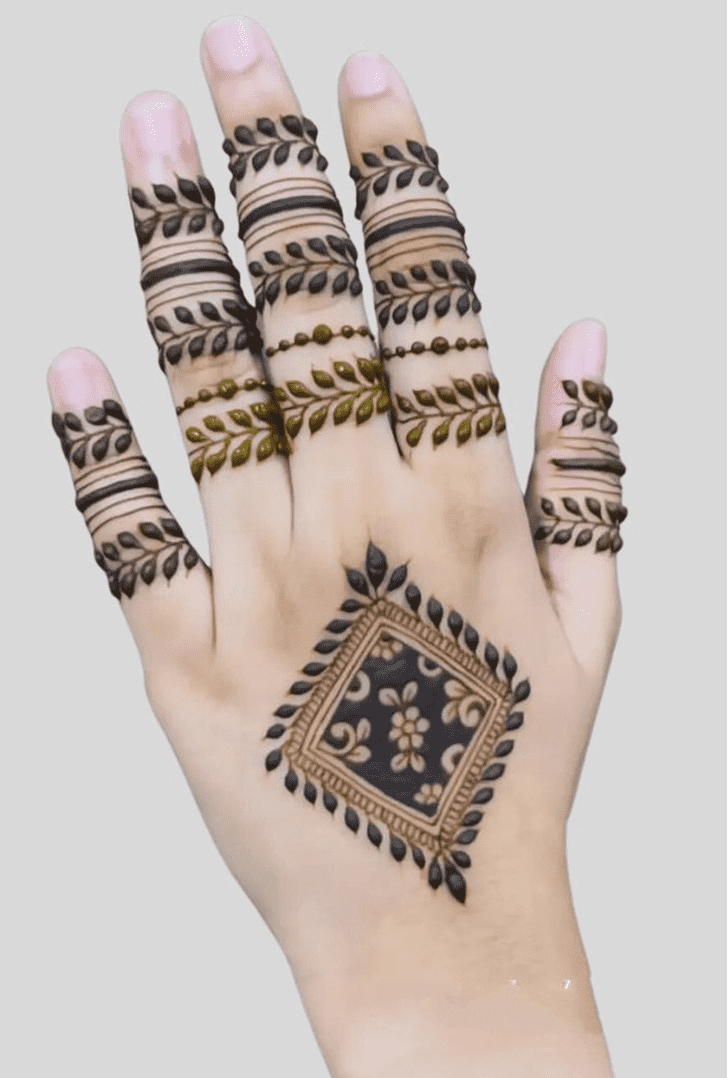 Arm Sawan Henna Design