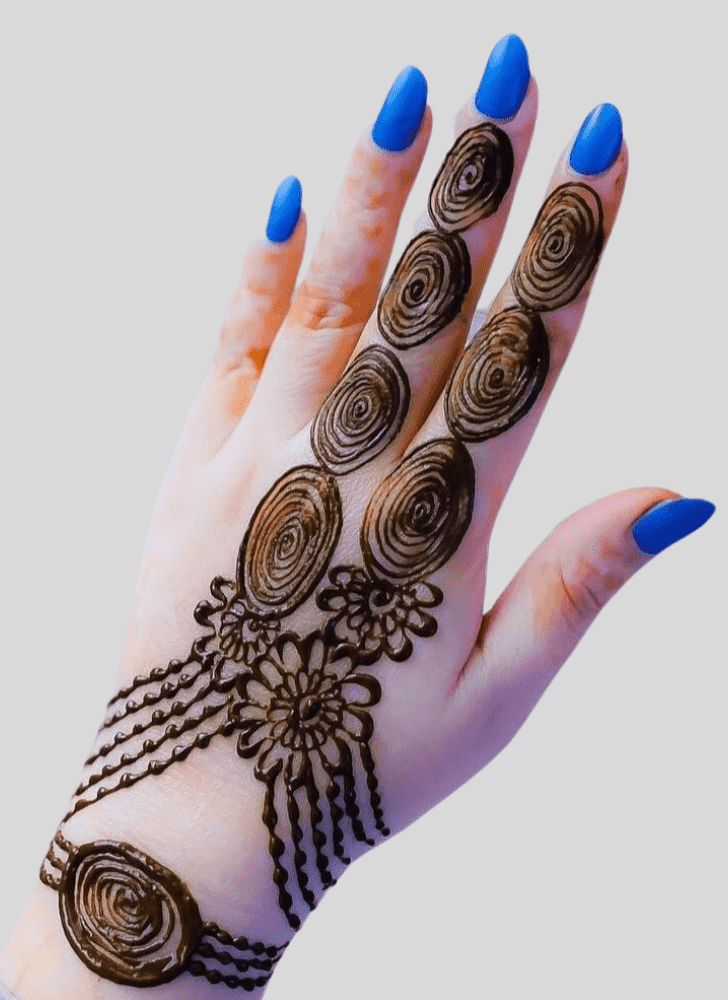 Delightful Sawan Henna Design