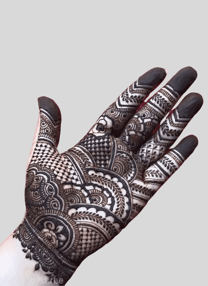 Good Looking Sawan Henna Design