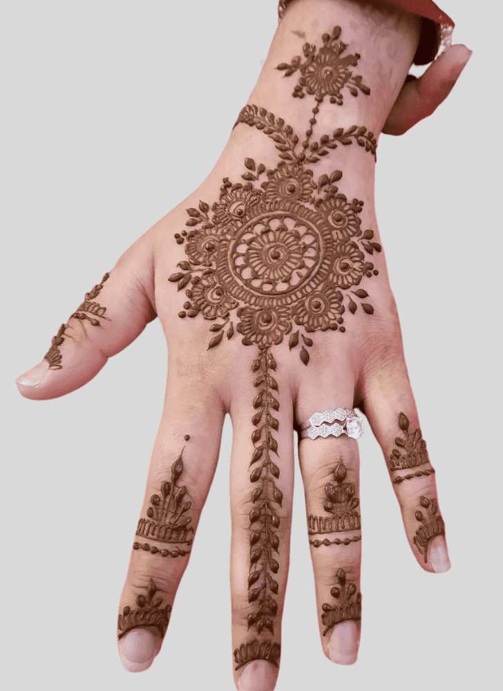 Grand Sawan Henna Design