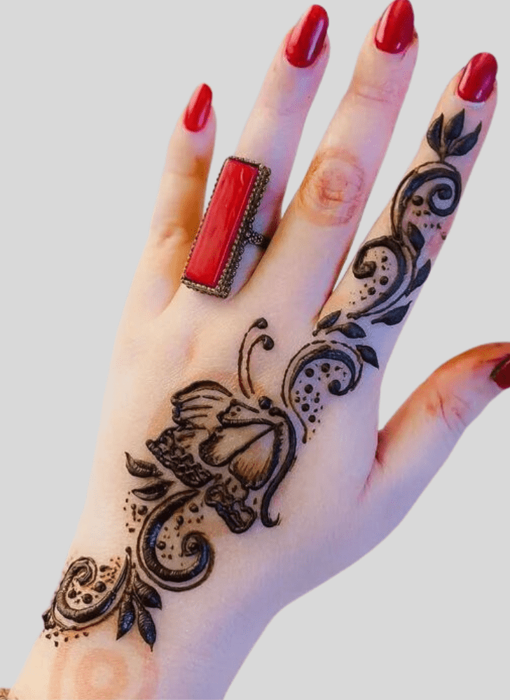 Marvelous Sawan Henna Design