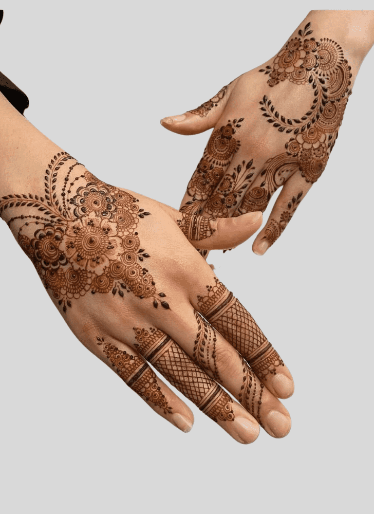 Superb Sawan Henna Design