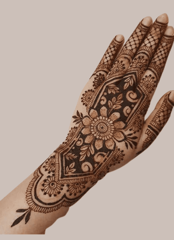 Appealing Wonderful Henna Design