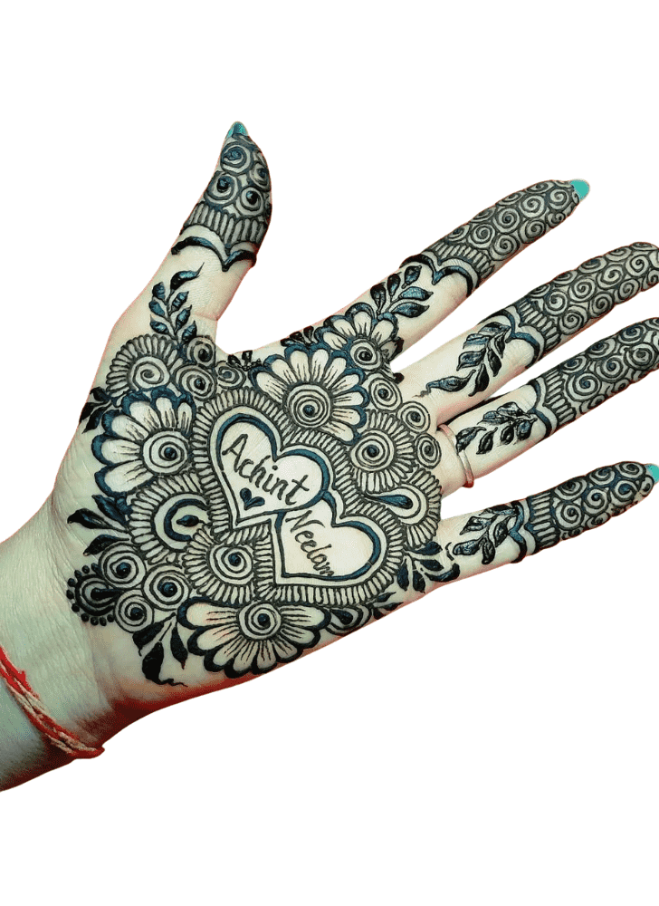 Comely Wonderful Henna Design