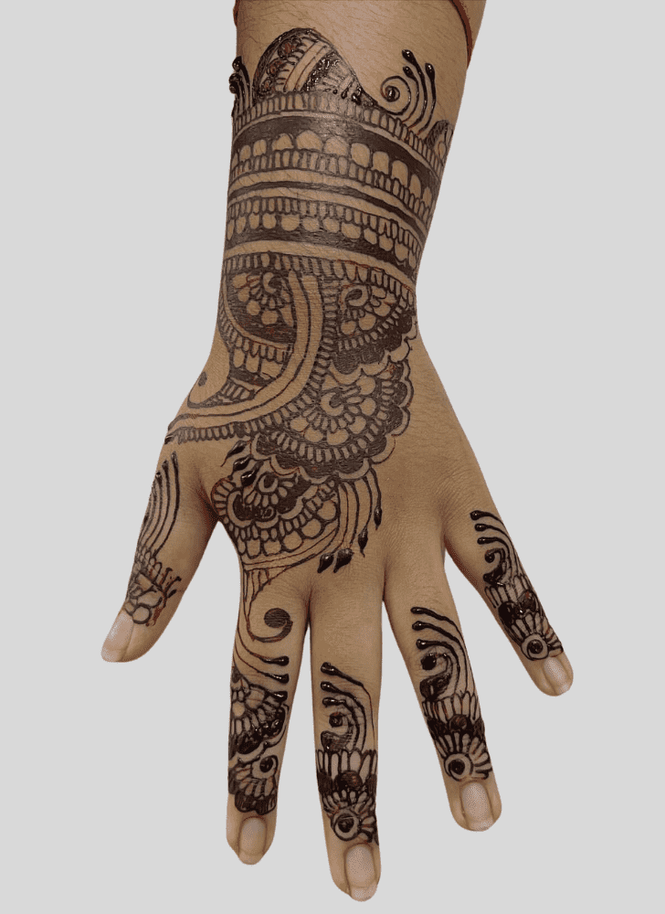 Delicate Wonderful Henna Design