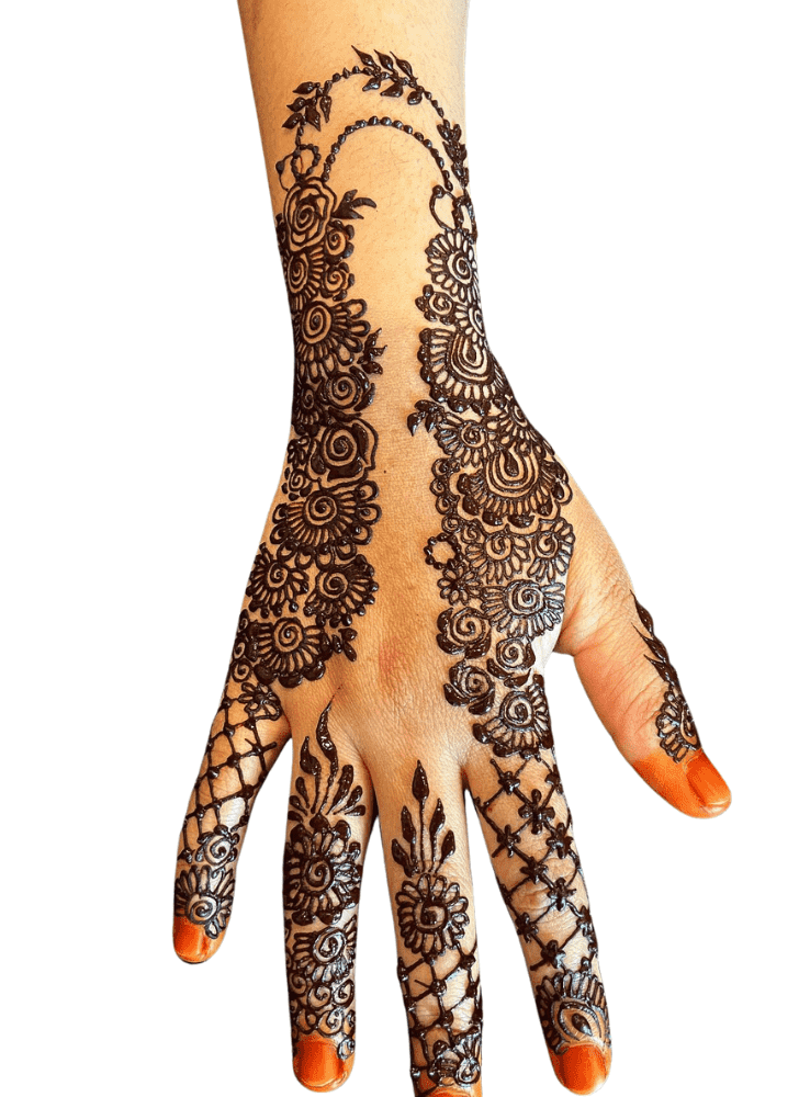 Refined Wonderful Henna Design