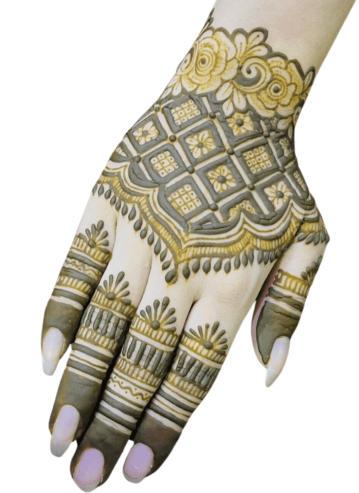 Resplendent Wonderful Henna Design